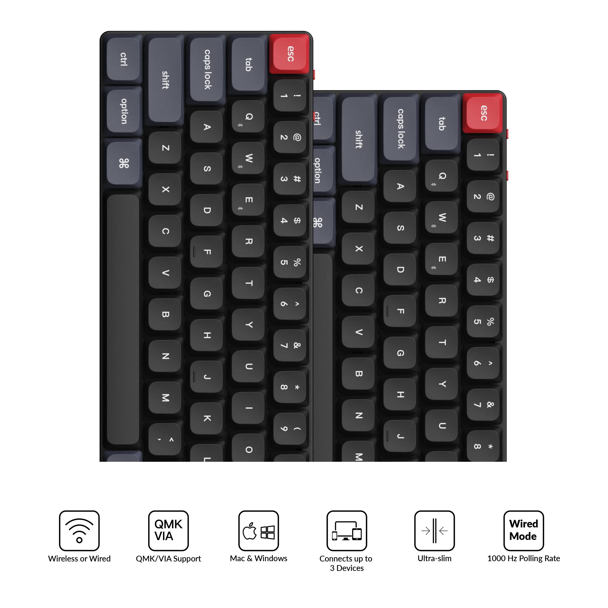 キークロン ハングルワイヤレスキーボード Keychron K7 Pro RGB Amazon.com: Keychron K7 Pro QMK/VIA Ultra-Slim Custom